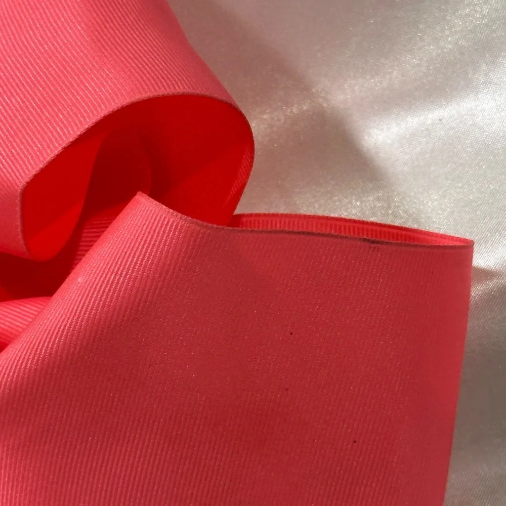 Pink Hair Bow - Large Grosgrain. Bundle 2+ for savings on shipping